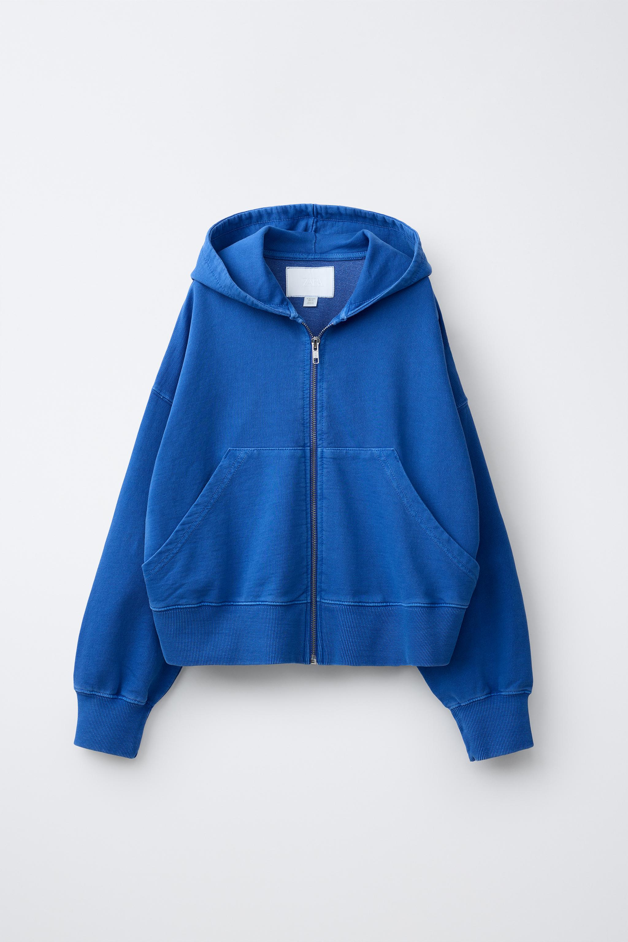 SWEAT EN MOLLETON ZIPPÉ
